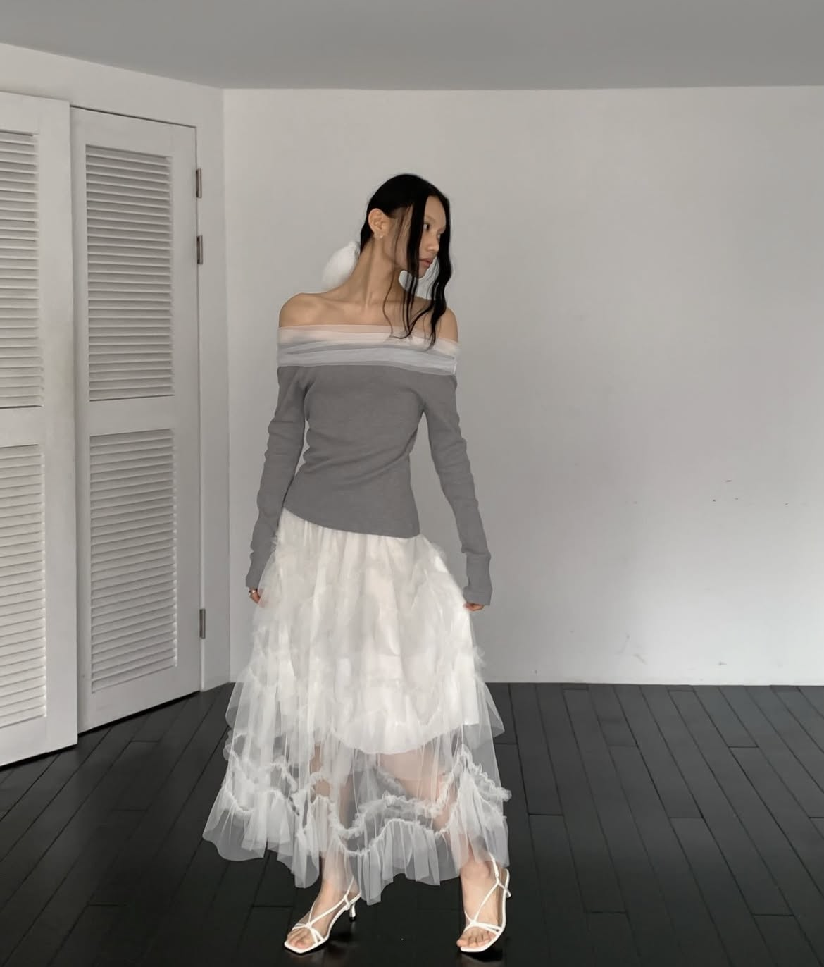 [FOUNDATION] Bonita Lace Tiered Frill Skirt 8