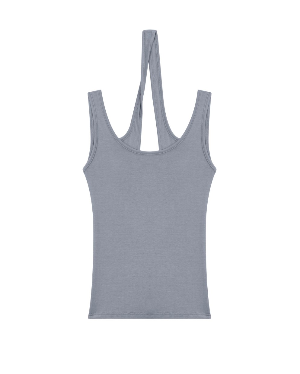 [TEXTURE] Lek Slim-Fit Halter Sleeveless Top 2