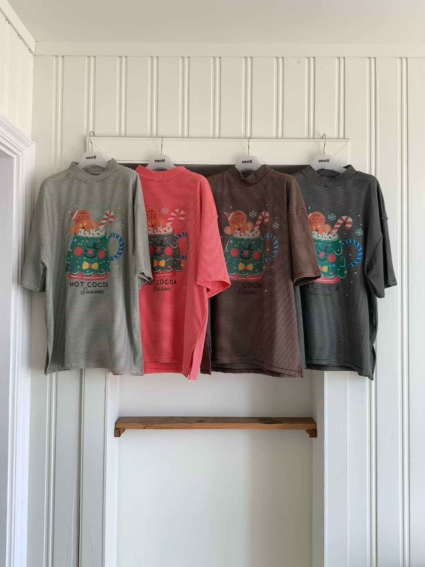 [VENTI] Cookie Man Mock Neck T-Shirt 9