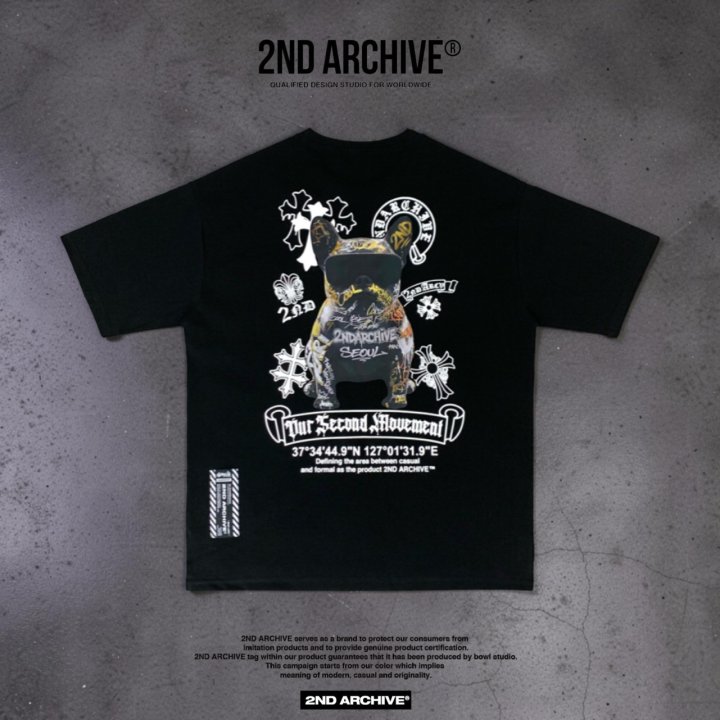 [2ND ARCHIVE] Art Sunglasses Bulldog Short Sleeve T-Shirt 10
