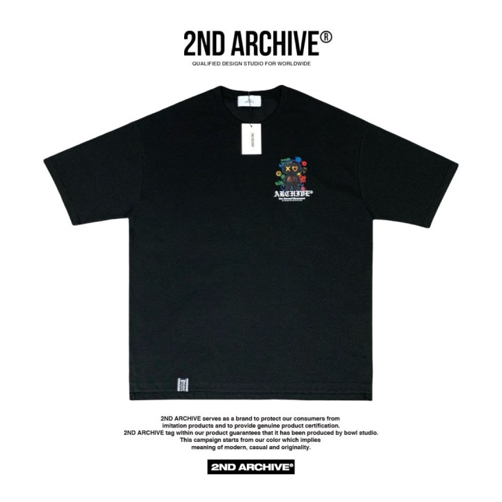 [2ND ARCHIVE] Painting Figure Short Sleeve T-Shirt 6
