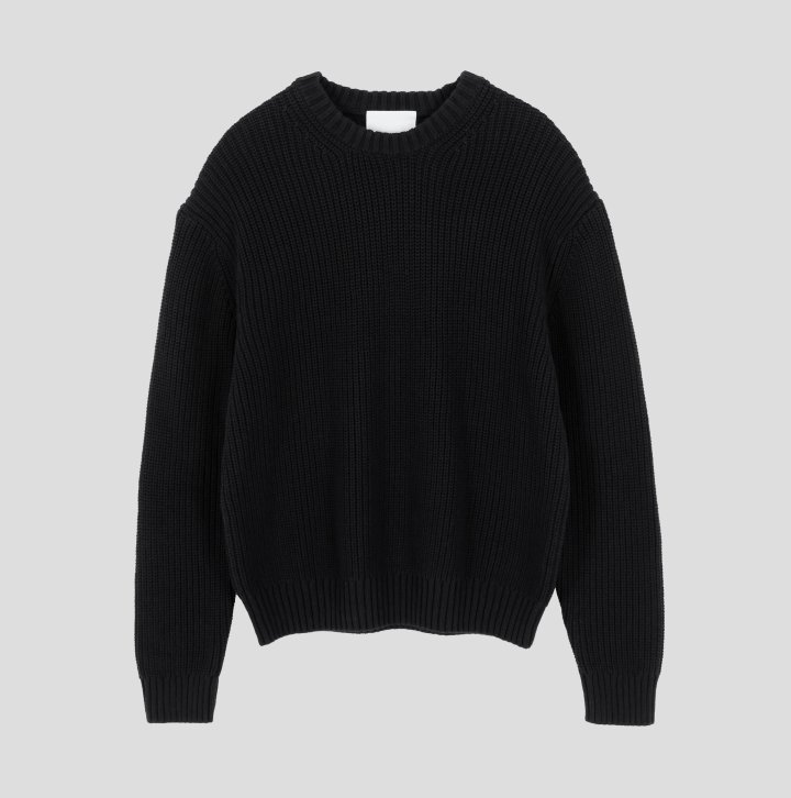 [GENTLE COVER] Chrome Hacci Knit 5