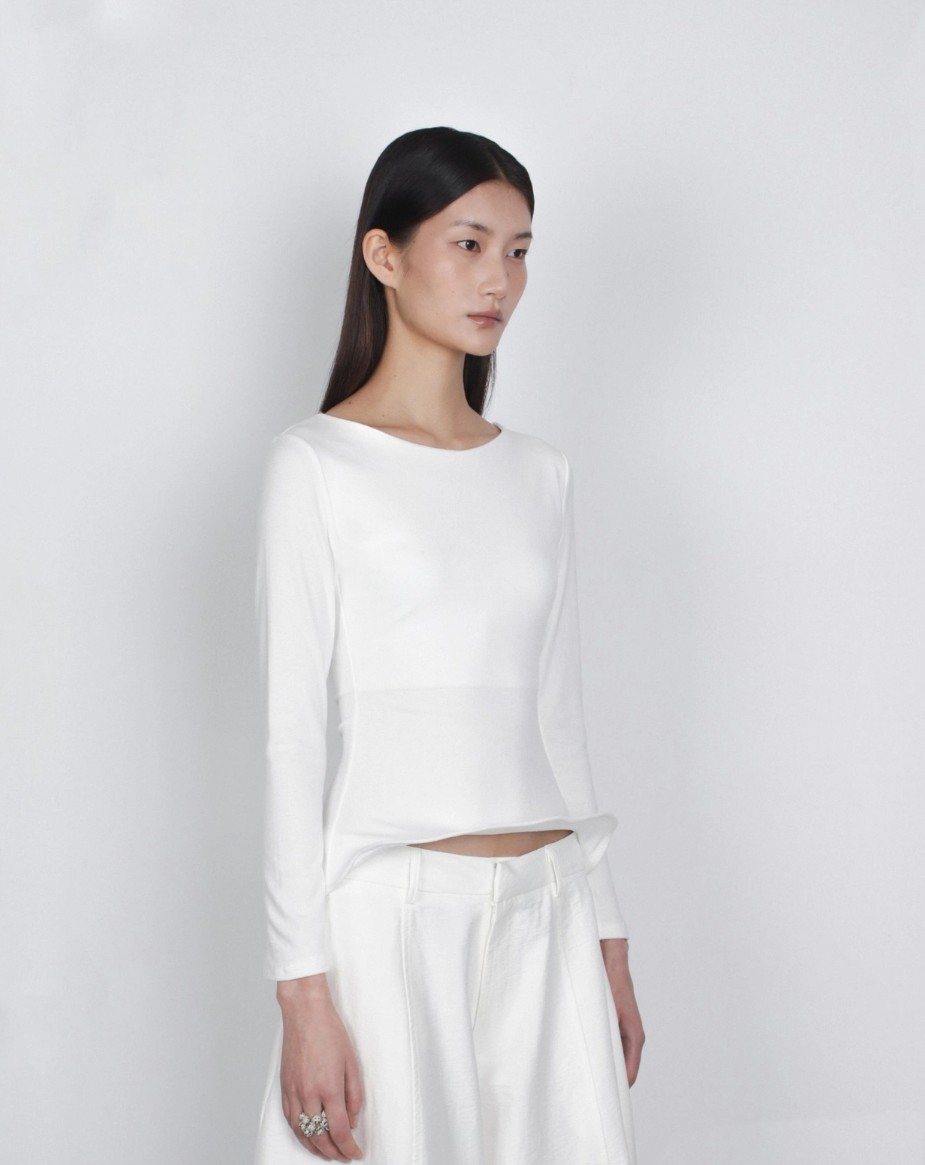 [TEXTURE] Bo Wired Shirred T-Shirt 6