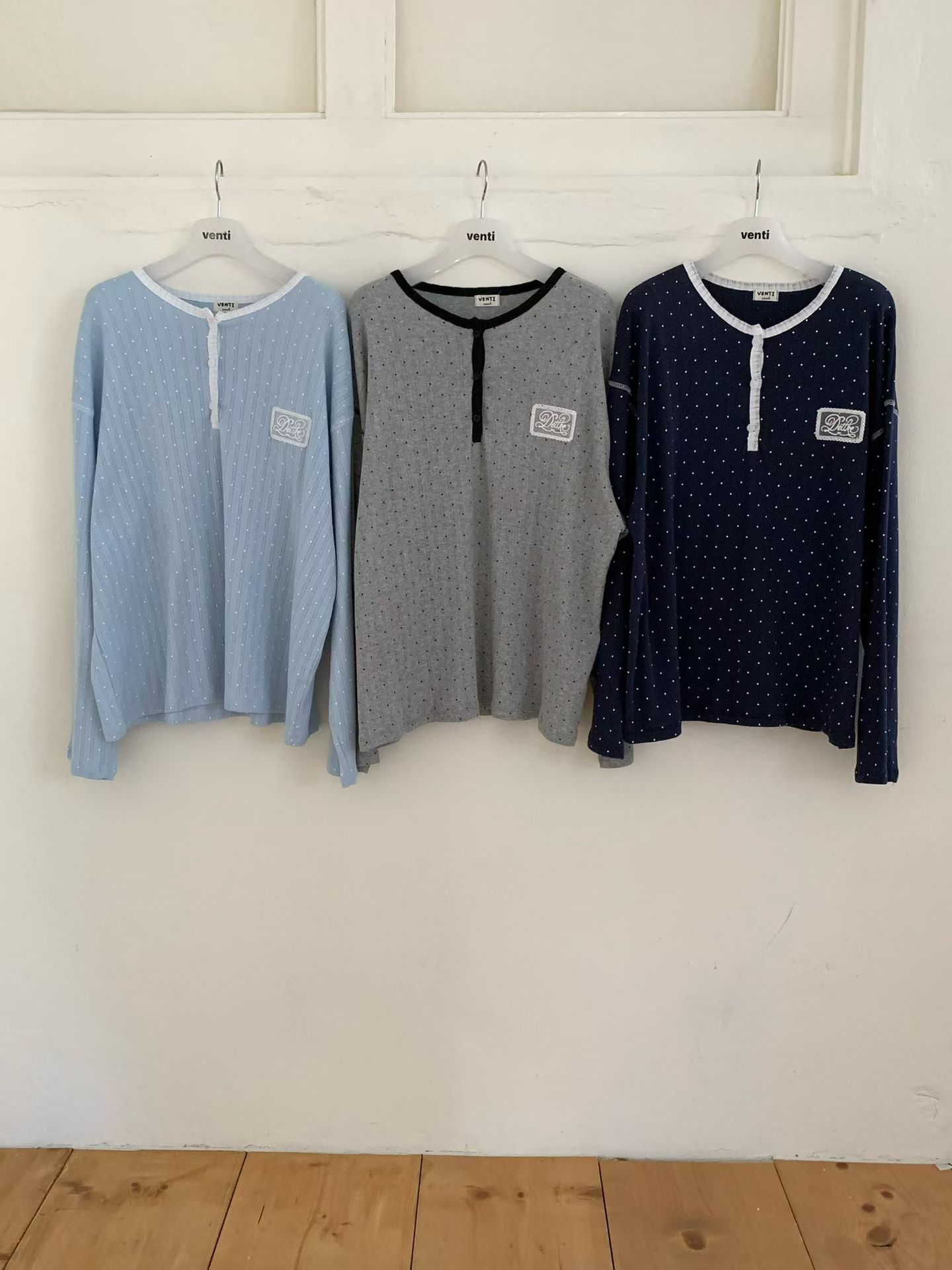 [VENTI] Think Dot Long Sleeve T-Shirt 4
