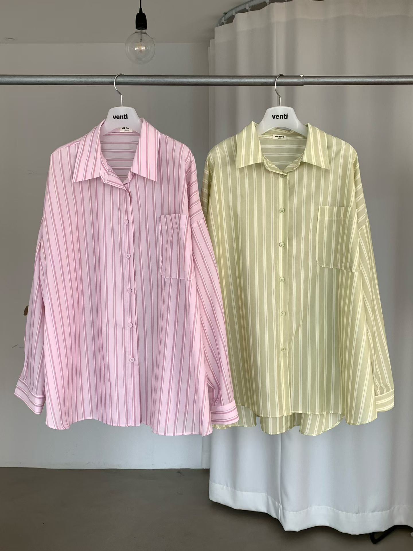 [VENTI] Pauline Striped Shirt 4