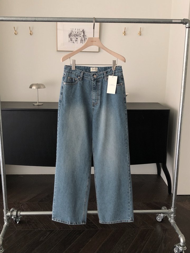 [LE BUTTER] Branda Medium Denim Pants 4