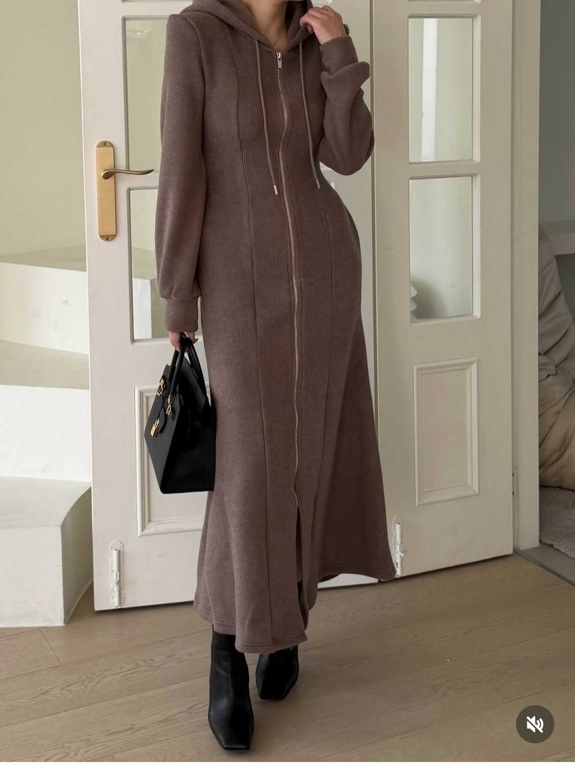 [MAGNOLIA] Tether Brushed Dress 2