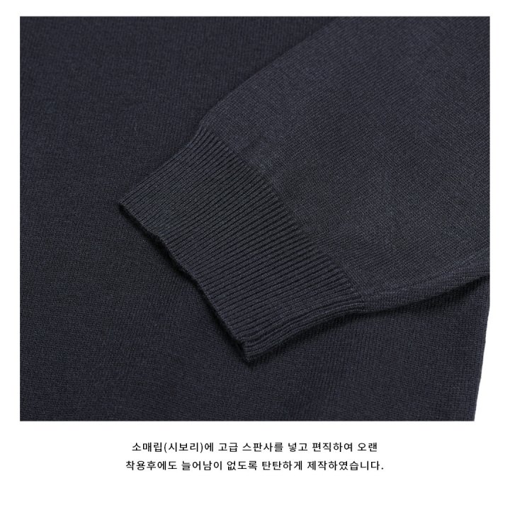 [LOGAN] Logan Panelled Buttoned Collared Knit 5