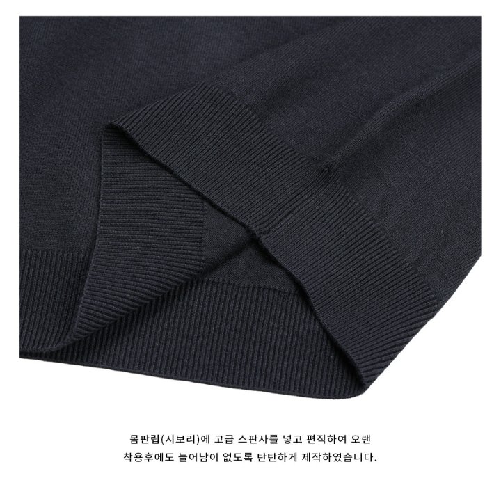 [LOGAN] Logan Panelled Buttoned Collared Knit 4