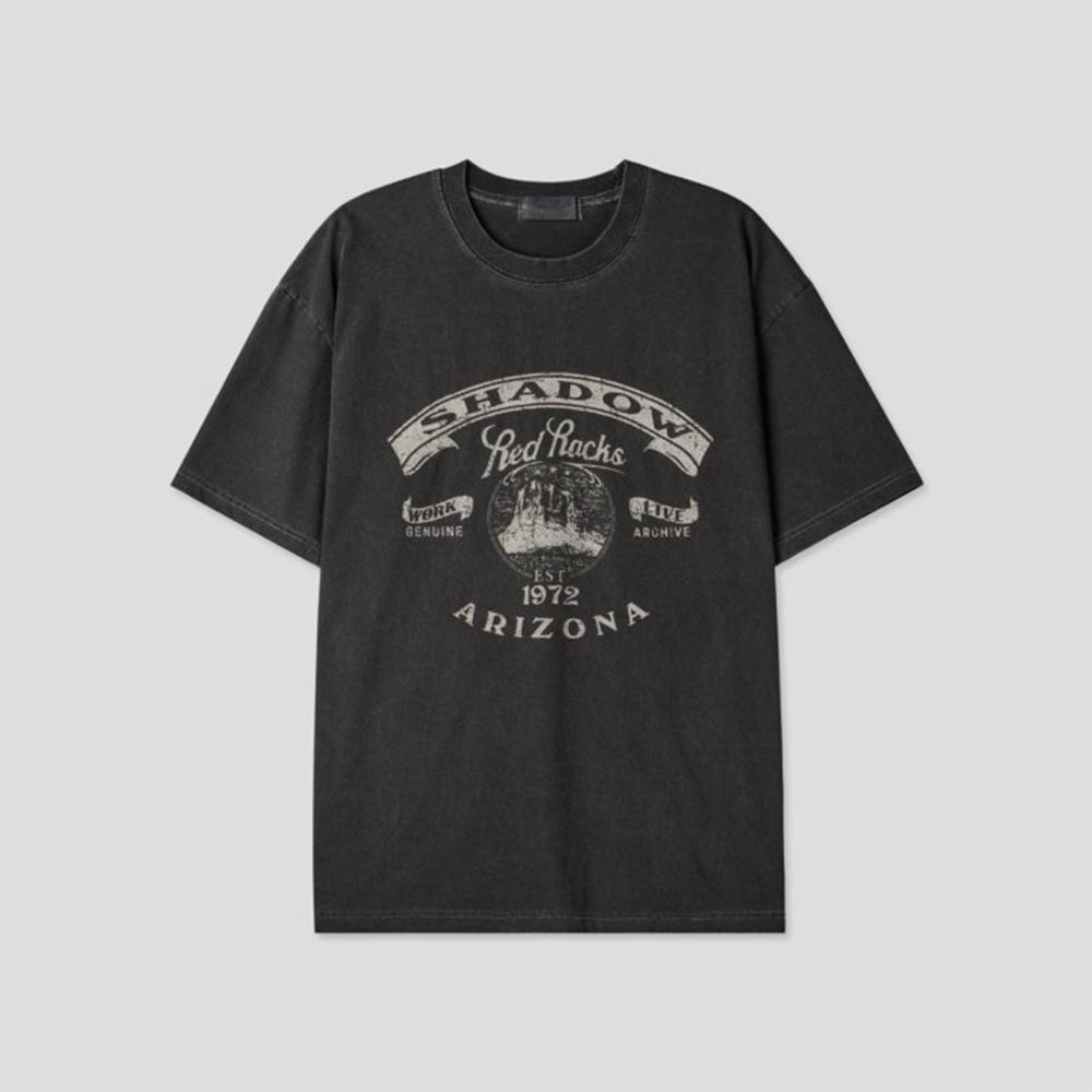 [MULLO] Shadow Pigment Short Sleeve T-Shirt 2