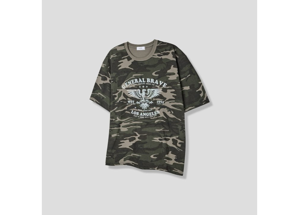 [MULLO] Camo Ross Short Sleeve T-Shirt 3