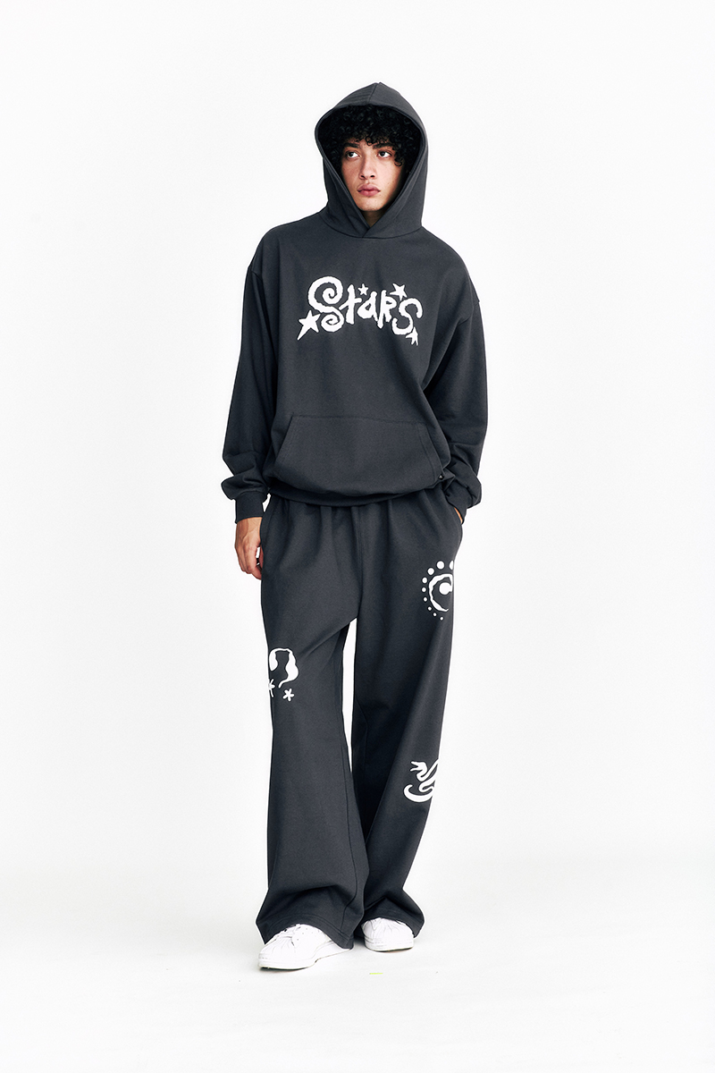 [SSERPE] STAR EMBOSSED HOODIE 3