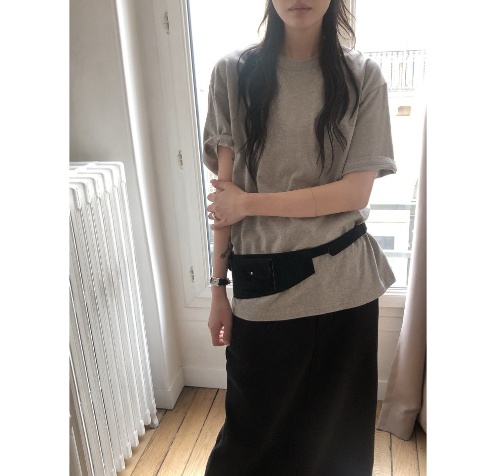 [LE BUTTER] Peach Boxy T-Shirt 3