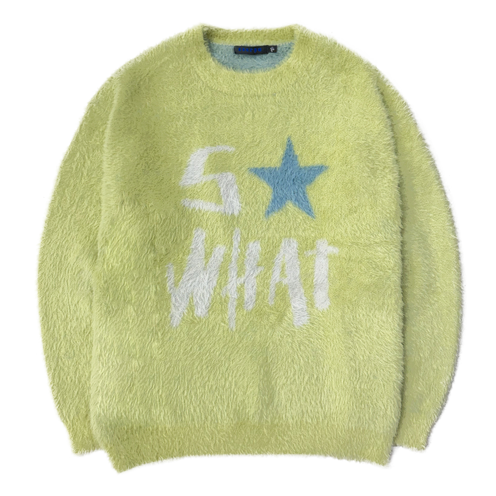 [SSERPE] SO WHAT HAIRY KNIT SWEATER 8