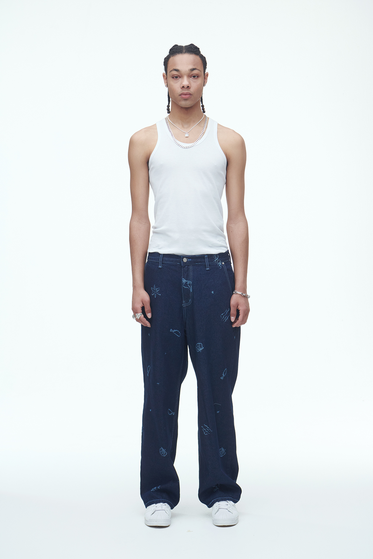 [SSERPE] JEJU BEACH DENIM PANTS 5