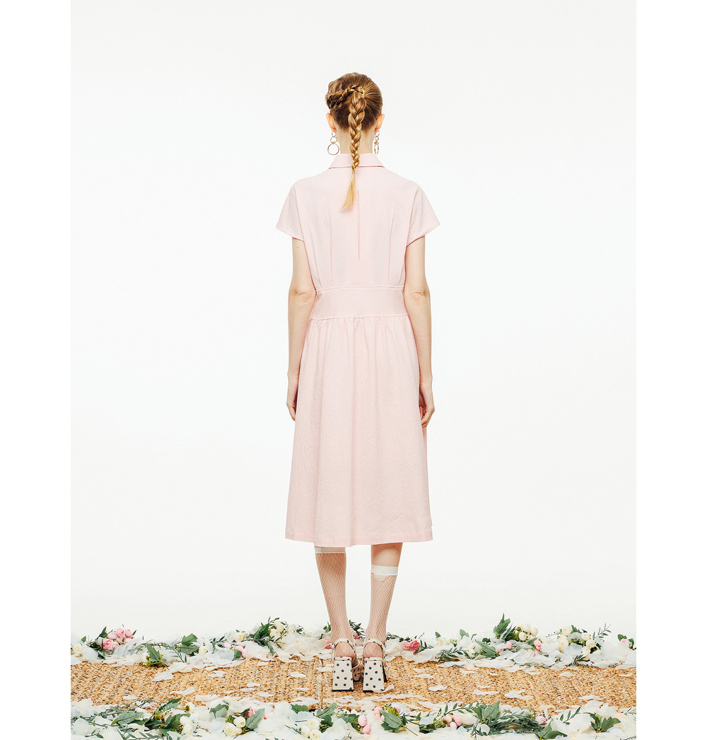 [DE PERI MERA] Veronica Seersucker Dress 6