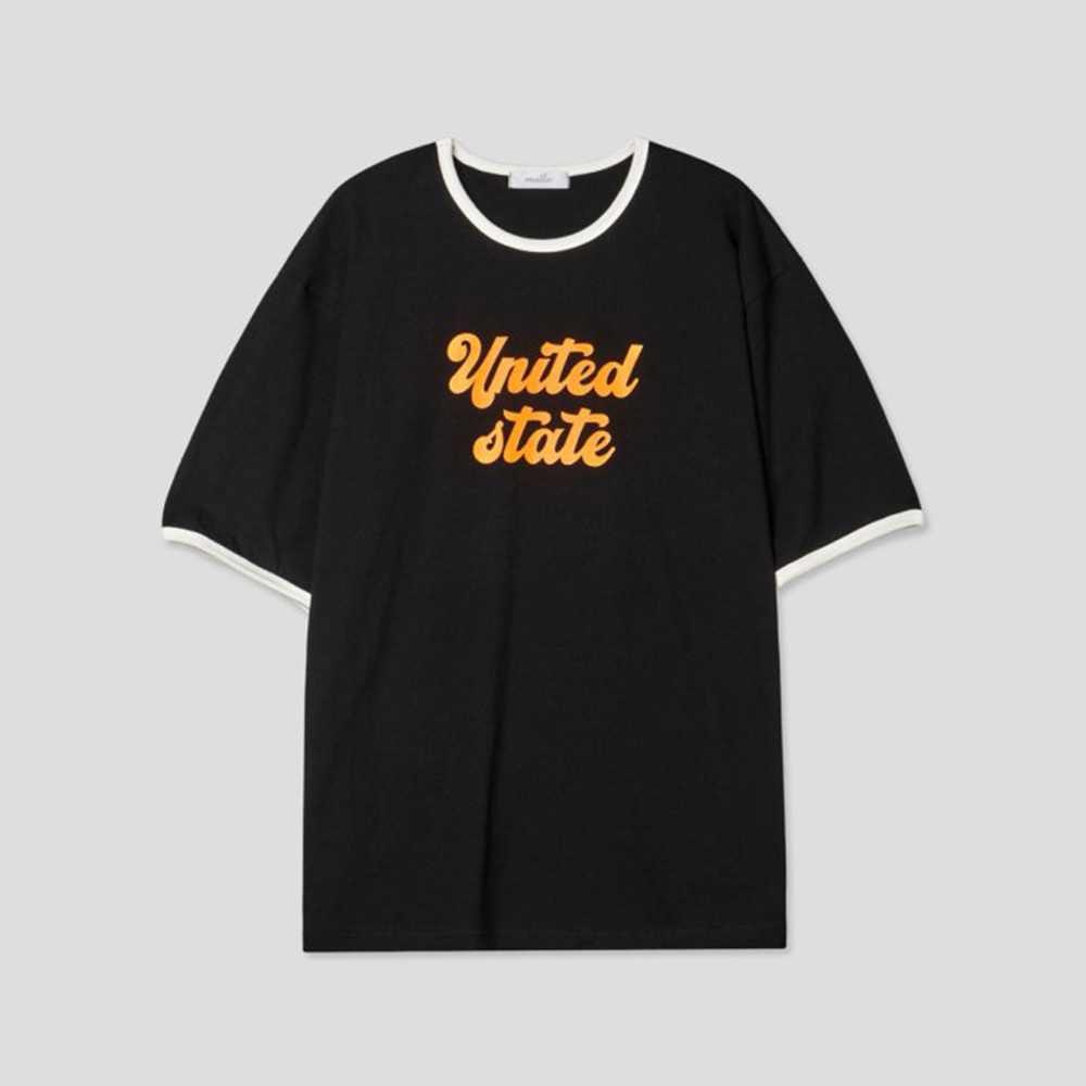 [MULLO] Color Matching Ringer Short Sleeve T-Shirt 3