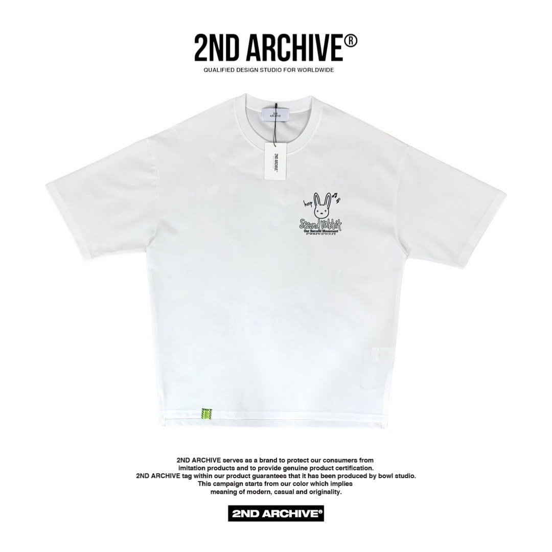 Same-day shipping [2ND ARCHIVE] Balloon Reflective Rabbit Short Sleeve T-Shirt 2