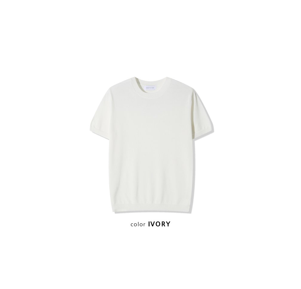 [OCEAN] Epa Holga Round Short Sleeve Knit 7