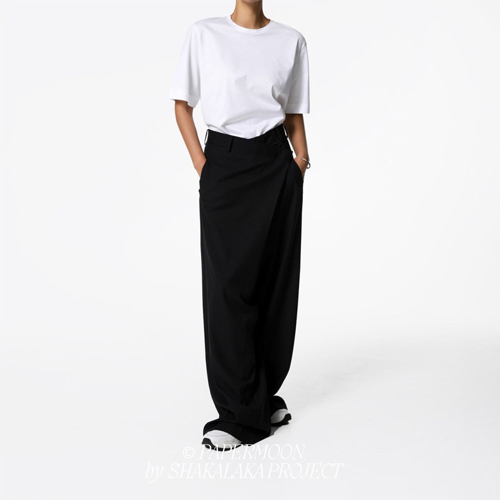 [PAPER MOON] Lux Silket Basic T-Shirt White 5