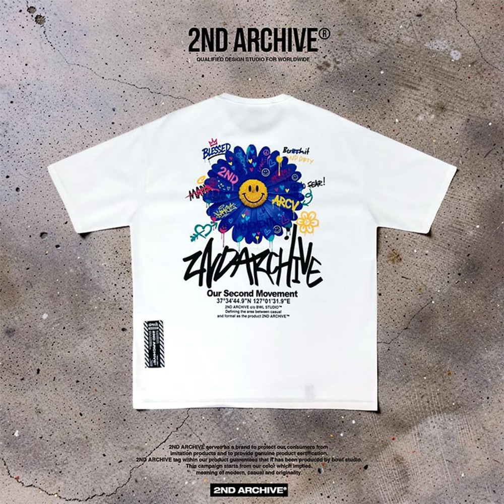 [2ND ARCHIVE] Daisy Smile Short Sleeve T-Shirt 2