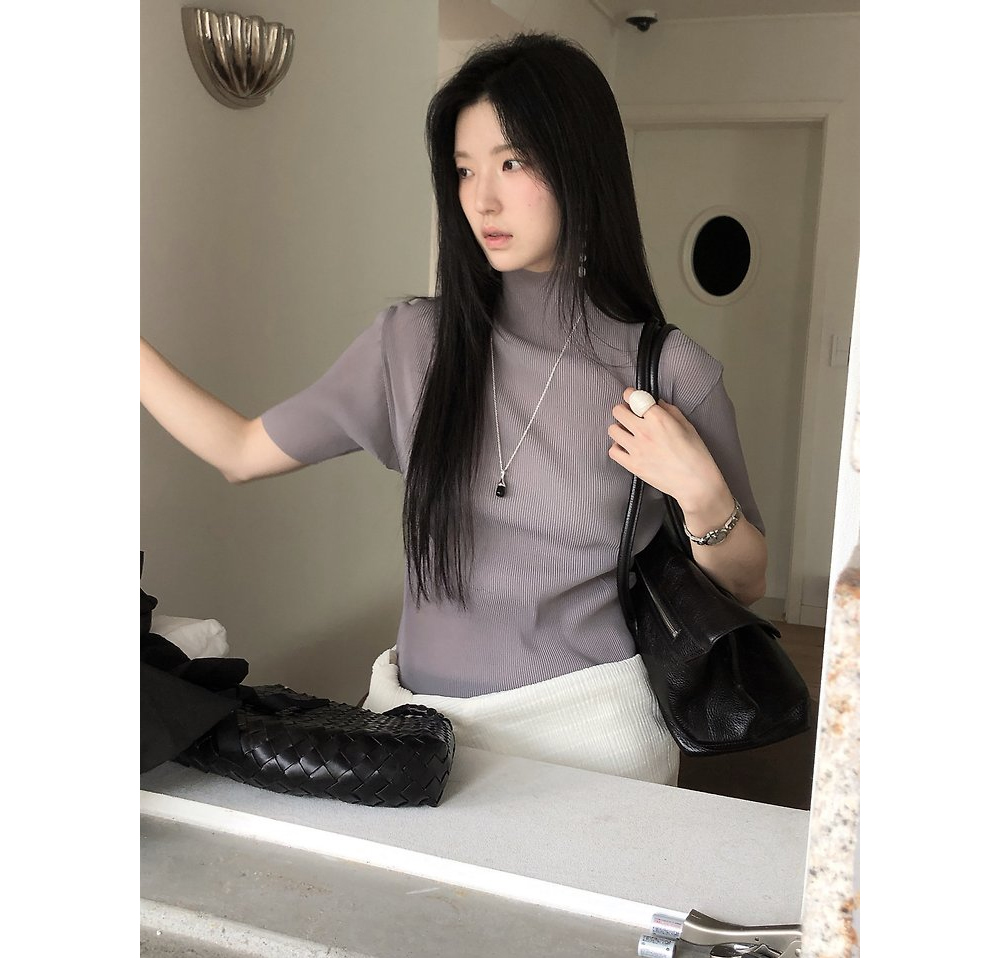 [LE BUTTER] Le Half Pleated T-Shirt 8