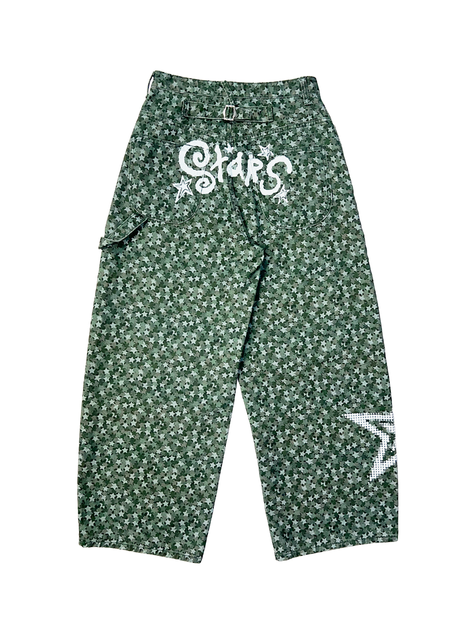 [SSERPE] STARS CAMOUFLAGE COTTON PANTS 8