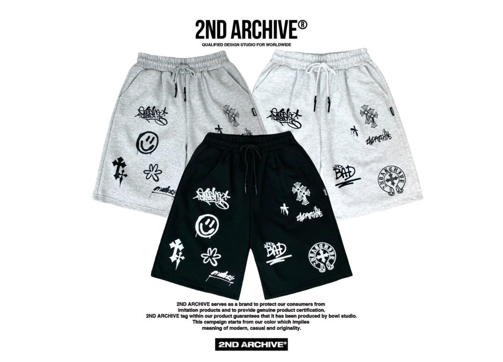 [2ND ARCHIVE] Graffiti Cross Shorts 4