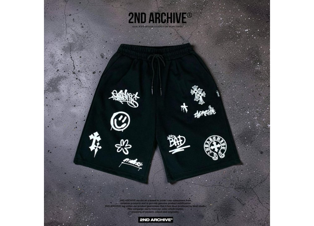 [2ND ARCHIVE] Graffiti Cross Shorts 3