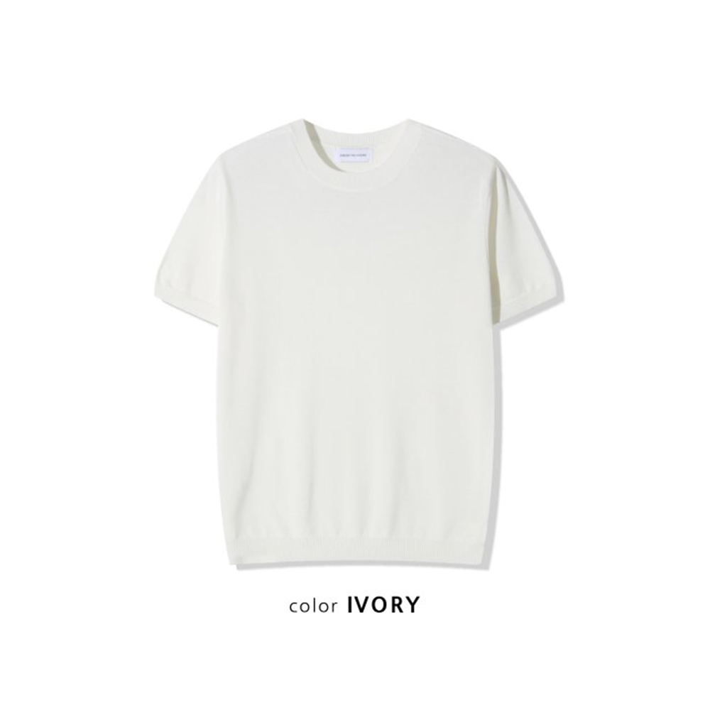[OCEAN] Epa Holga Round Short Sleeve Knit 5
