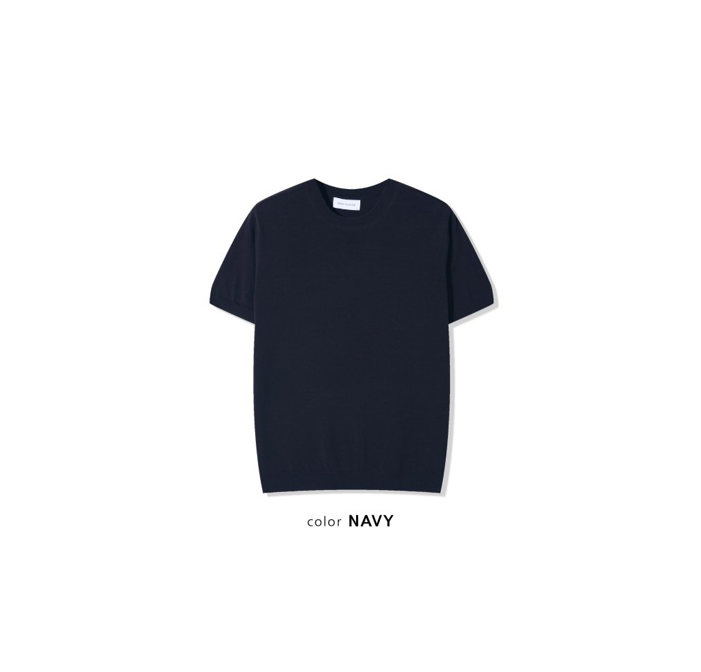 [OCEAN] Epa Holga Round Short Sleeve Knit 4