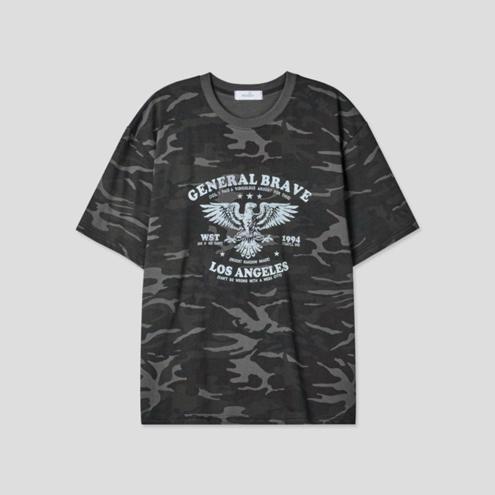 [MULLO] Camo Ross Short Sleeve T-Shirt 2