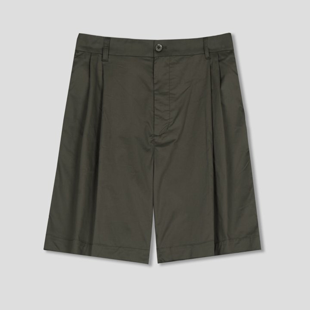 [GENTLE COVER] Dose Two-Tuck Half Pants 3