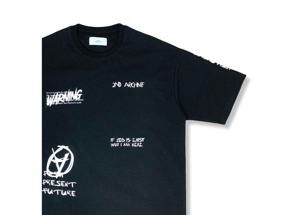 [2ND ARCHIVE] Anarchy Printed Short Sleeve T-Shirt 3