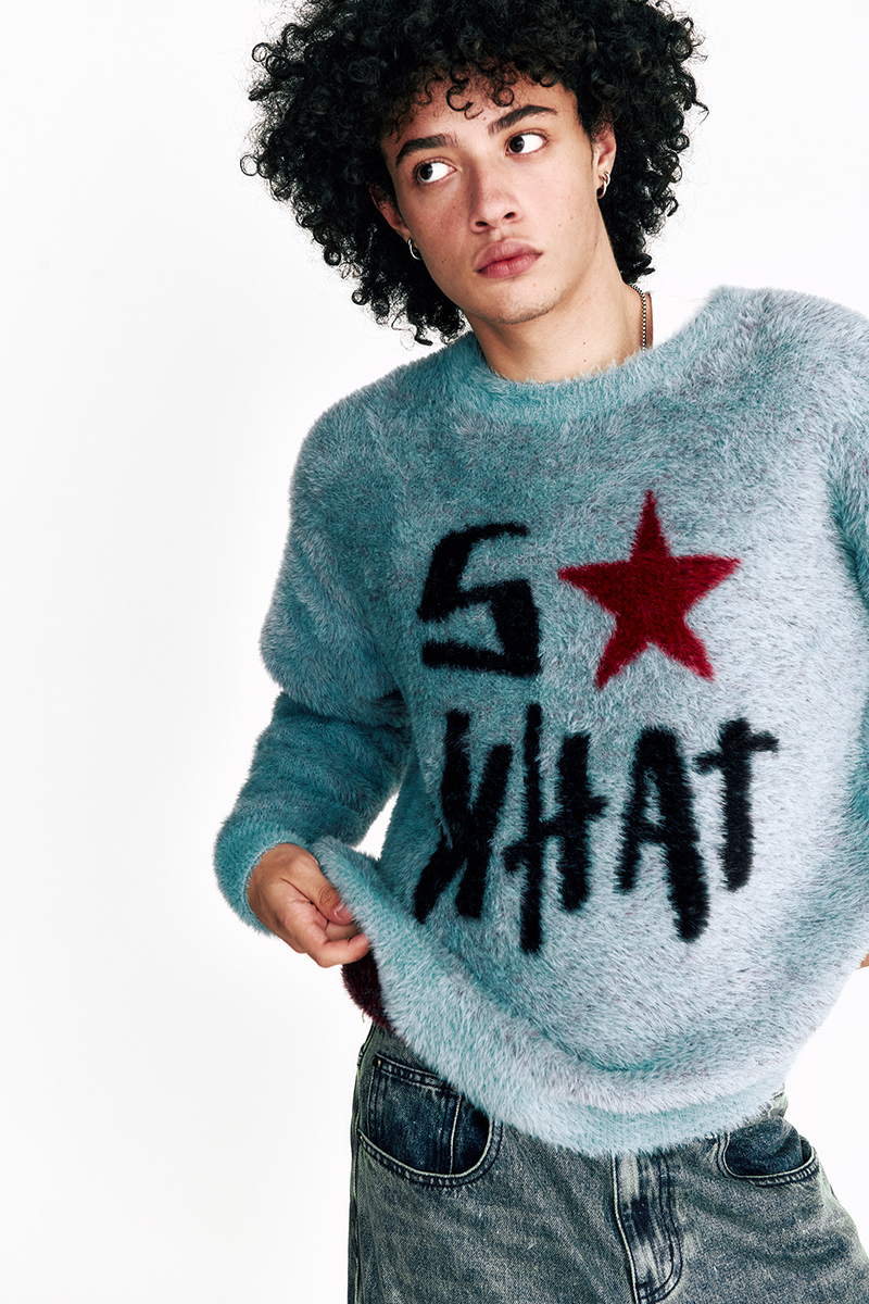 [SSERPE] SO WHAT HAIRY KNIT SWEATER 7