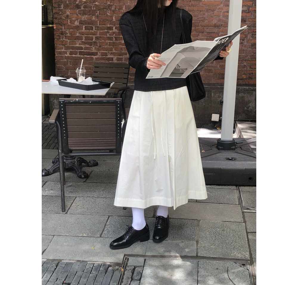 [LE BUTTER] Ber Pleated T-Shirt 3