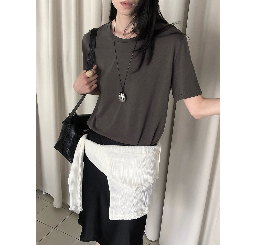 [LE BUTTER] Silket T-Shirt 5