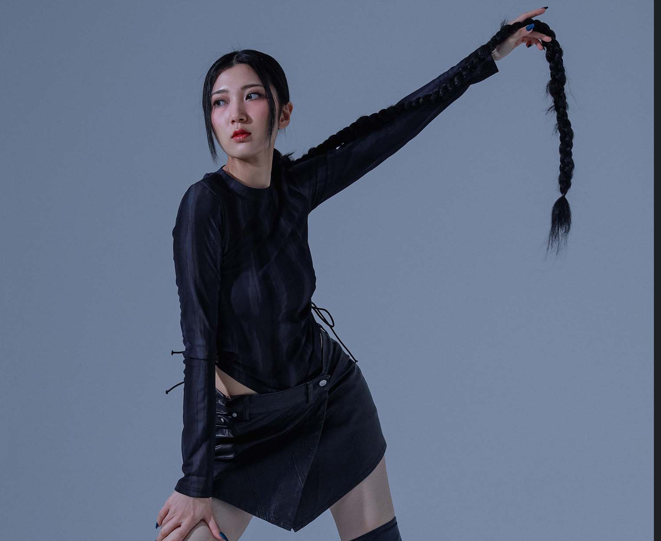 [DILETTANTISME] Marble Shirring String T-Shirts 2