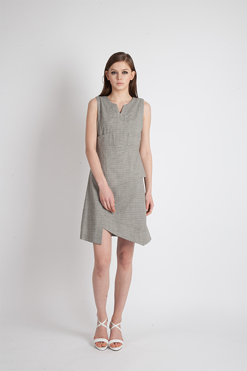 [FREAKS BY KIMTAEHOON] Summer Berghain No 3/7 Modern A-line Dress _ Check 7