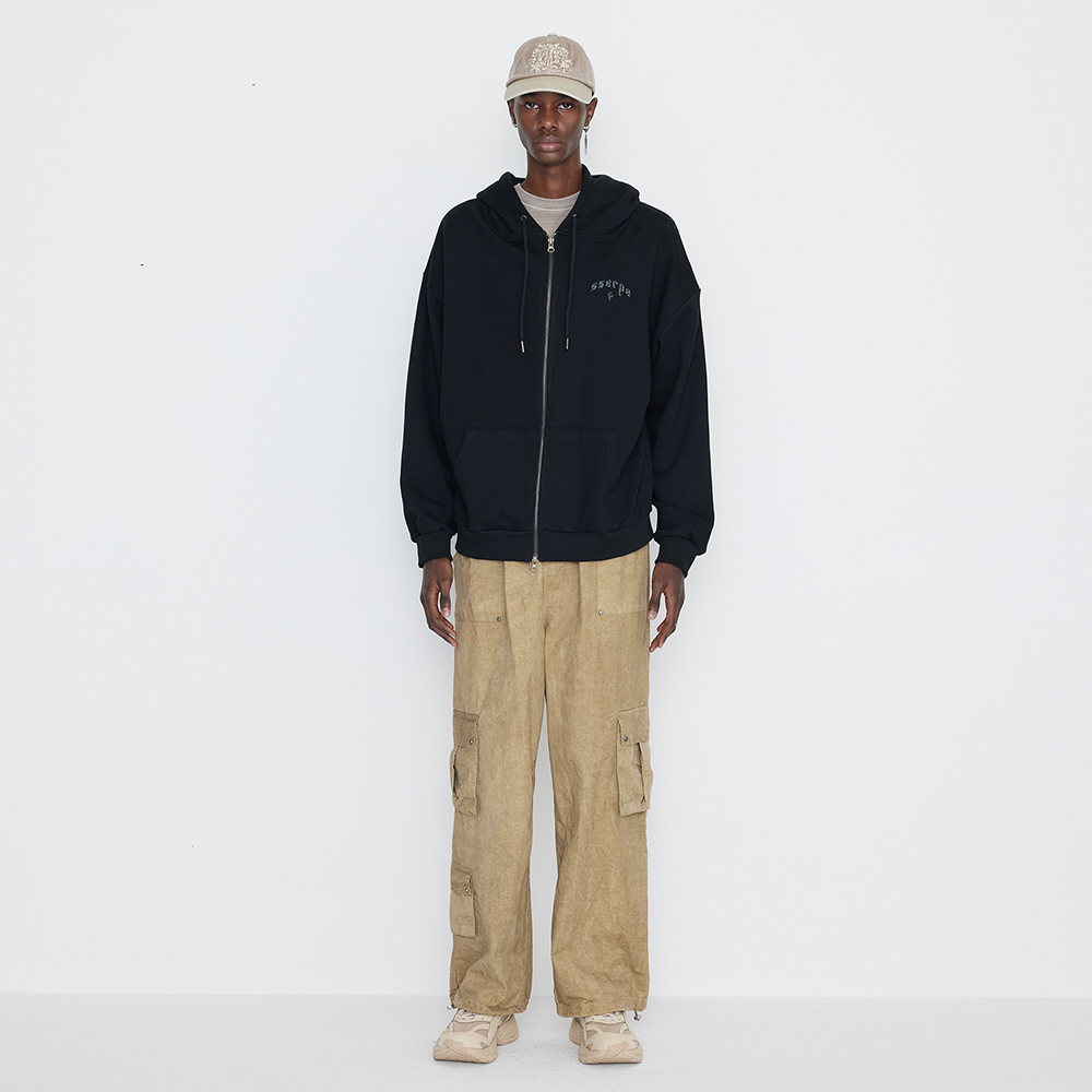 [SSERPE] WASHING COTTON CARGO BANDING PANTS 2