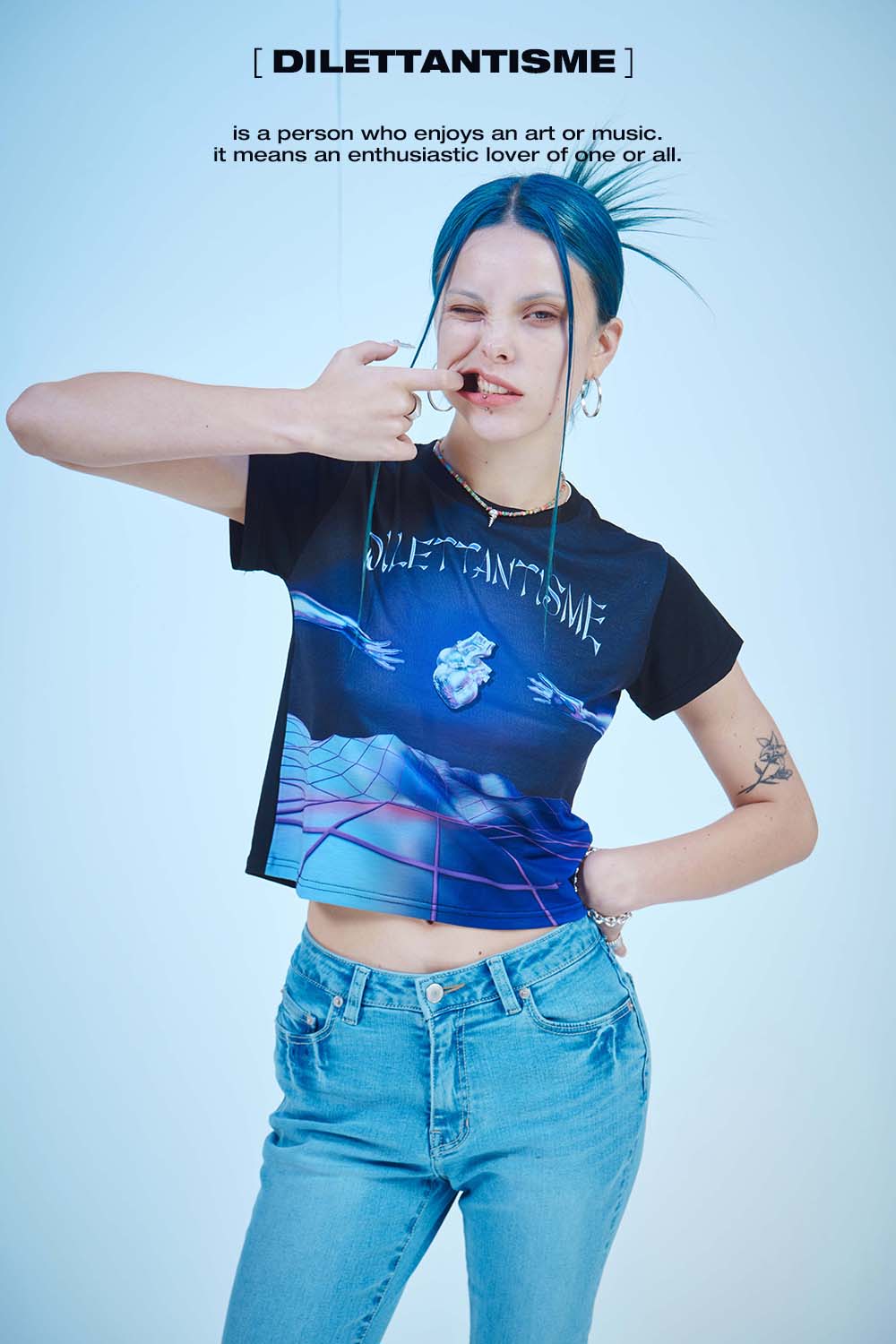 [DILETTANTISME] PURLPLE CROP T  3