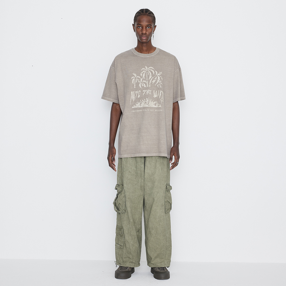 [SSERPE] WASHING COTTON CARGO BANDING PANTS 9