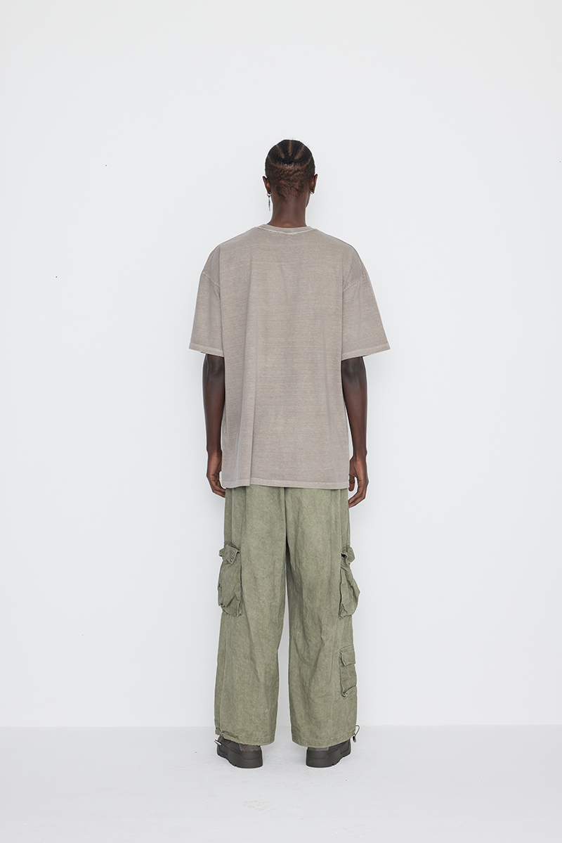 [SSERPE] WASHING COTTON CARGO BANDING PANTS 10
