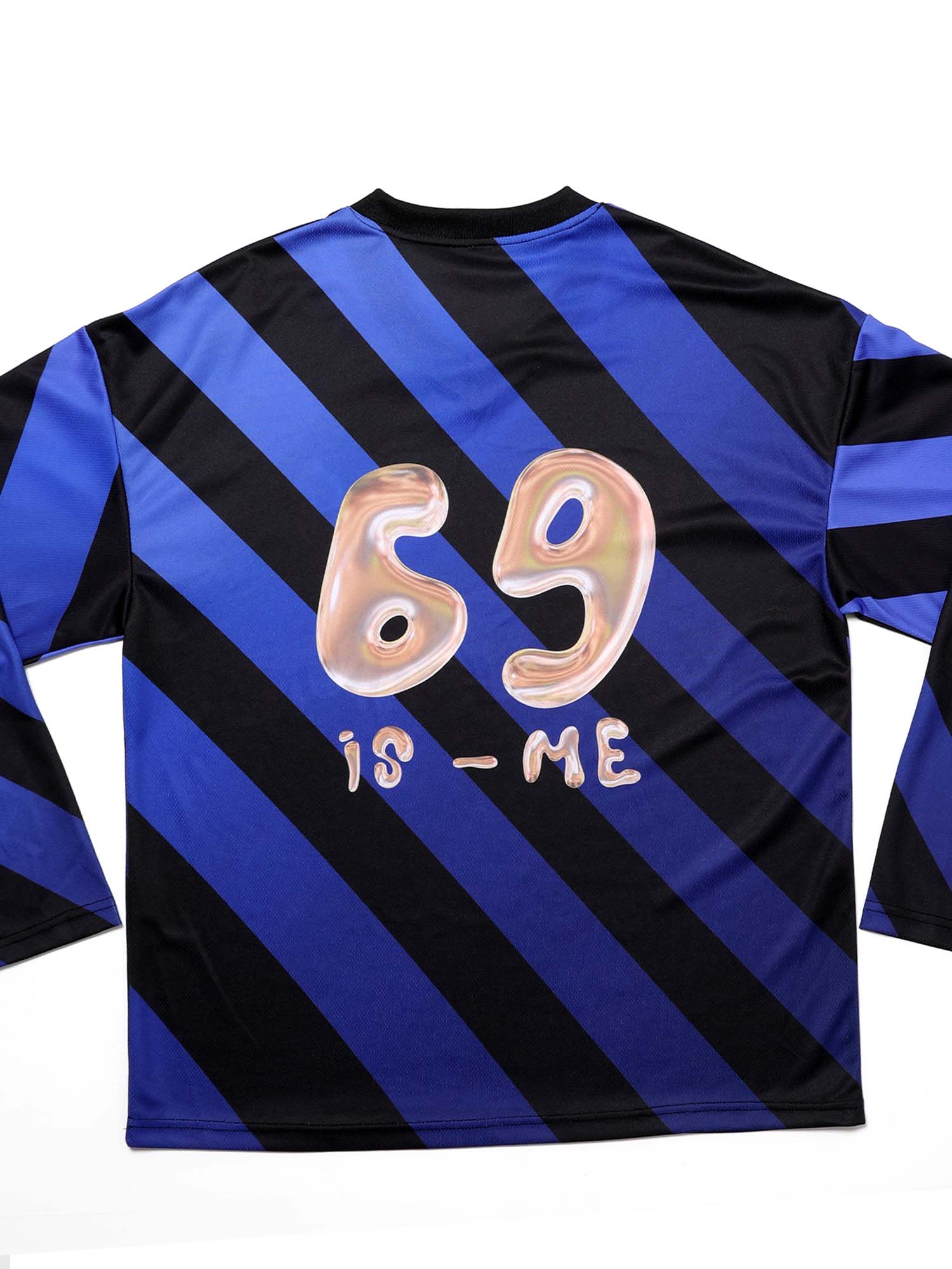 [DILETTANTISME]  Stripe Football Jersey T-Shirts 3