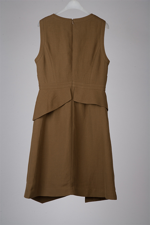 [FREAKS BY KIMTAEHOON] Summer Berghain No 3/7 Modern A-line Dress_Khaki 7