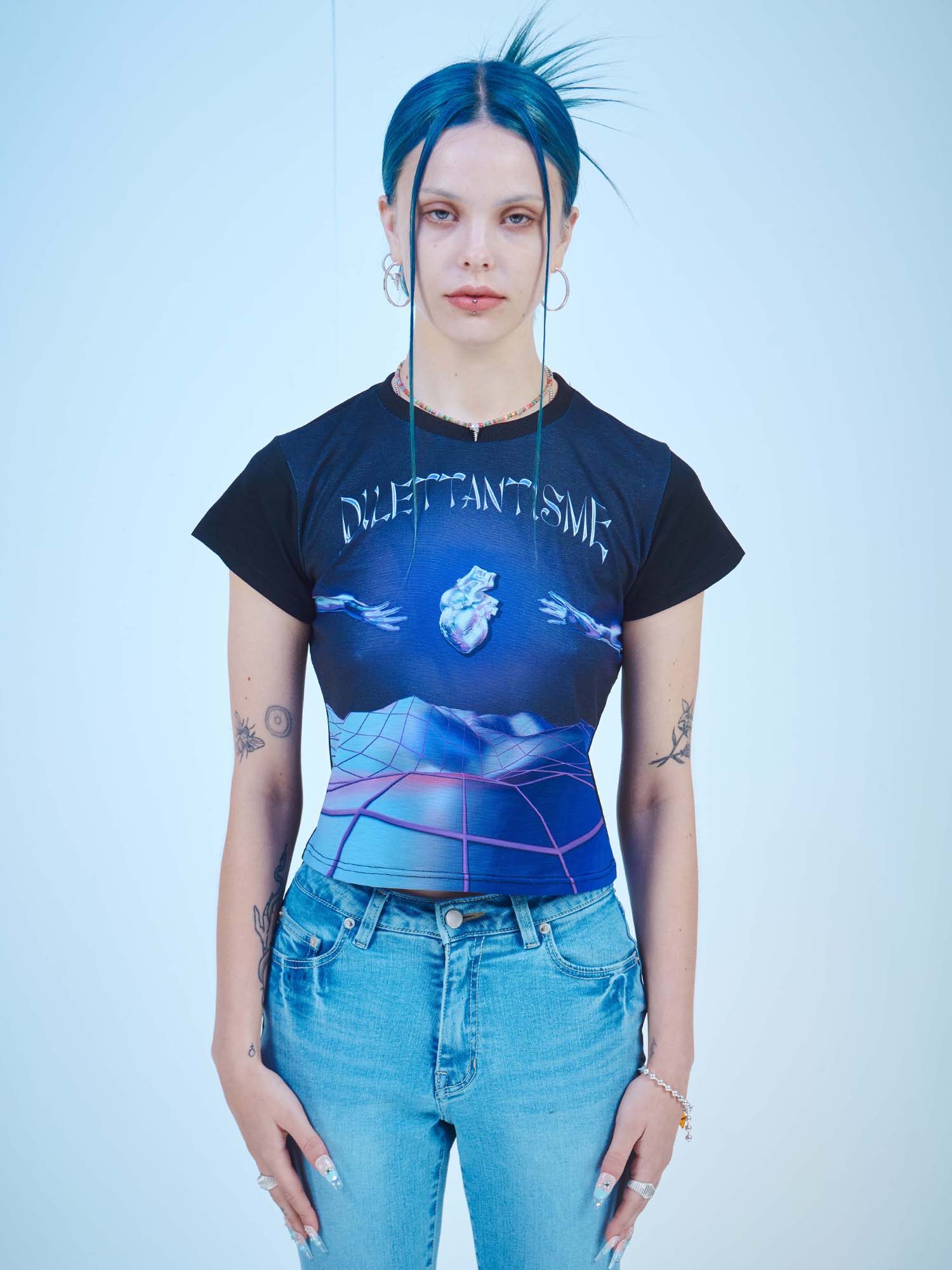 [DILETTANTISME] PURLPLE CROP T  2