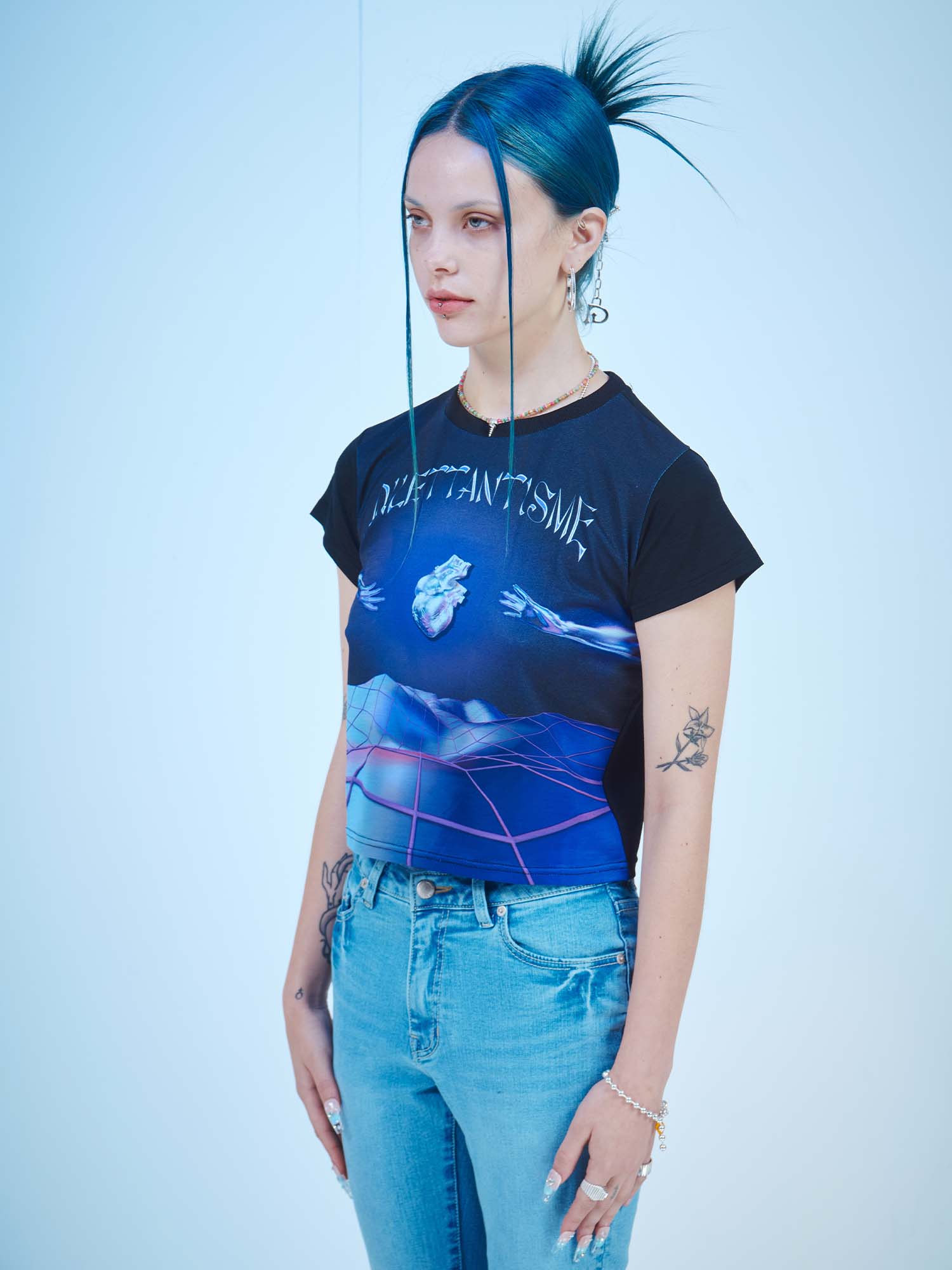 [DILETTANTISME] PURLPLE CROP T  4