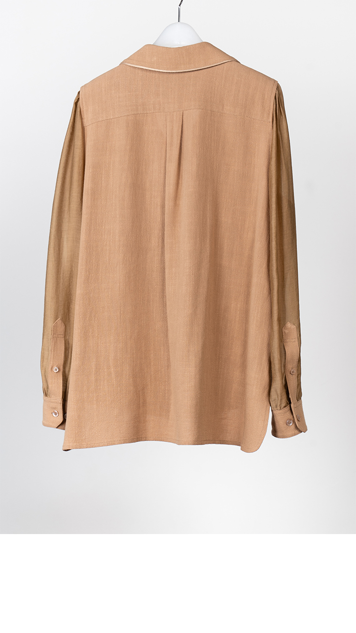 [FREAKS BY KIMTAEHOON] Linen Piping Summer Blouse 10