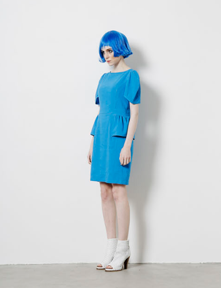 [FREAKS BY KIMTAEHOON] Gabriel Garcia Marquez's lover Dress _ BLUE 2