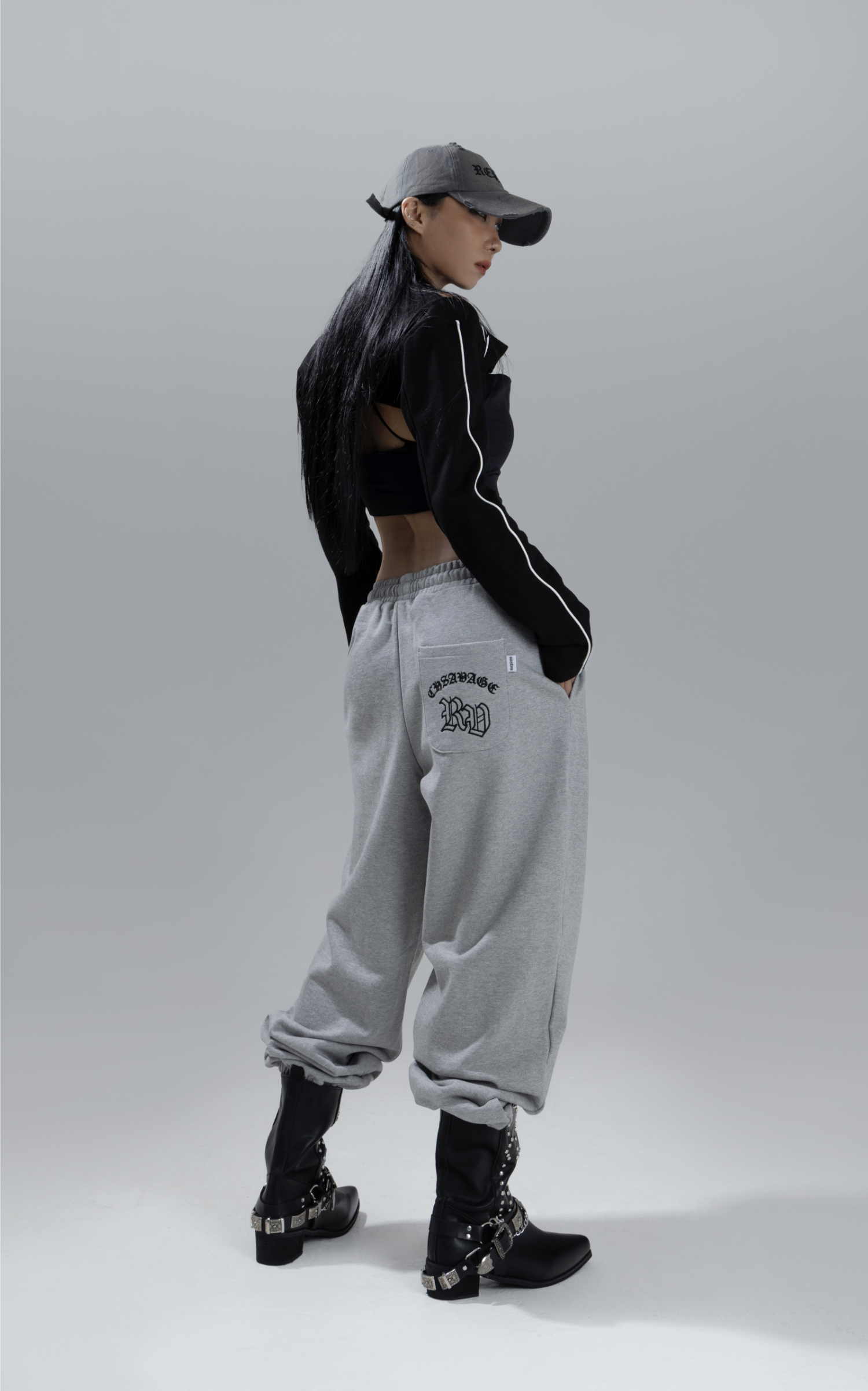 [REPIVV] Oversized Savage Jogger Pants 3
